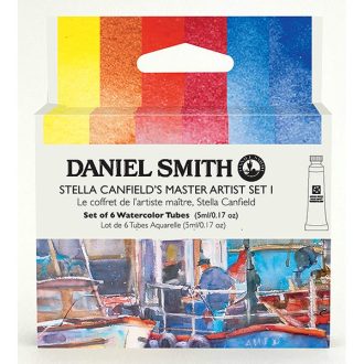   Daniel Smith akvarellfesték készlet, 6 x 5 ml - Stella Canfield I.