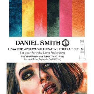   Daniel Smith akvarellfesték készlet, 6 x 5 ml - Lesya Poplavskaya