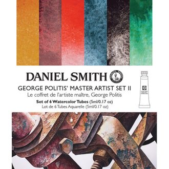   Daniel Smith akvarellfesték készlet, 6 x 5 ml - George Politis II.