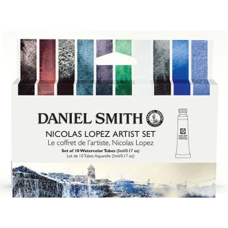   Daniel Smith akvarellfesték készlet, 10 x 5 ml - Nicolas Lopez