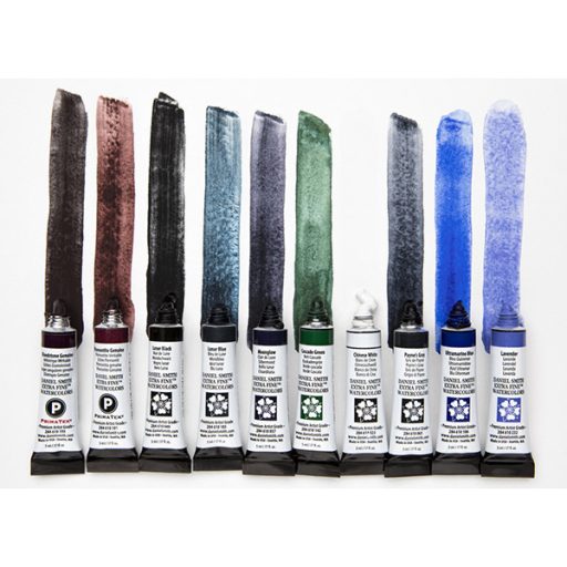 Daniel Smith akvarellfesték készlet, 10 x 5 ml - Nicolas Lopez