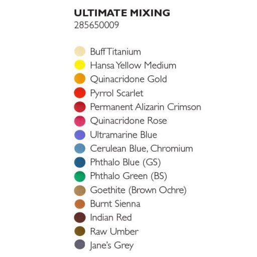 Daniel Smith akvarellfesték készlet, félszilkés, 15 db-os - Ultimate Mixing