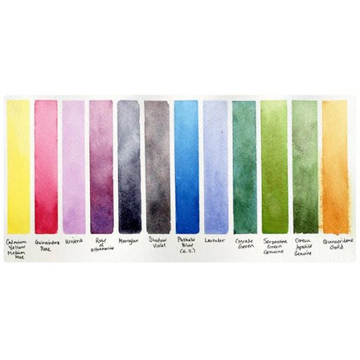 Daniel Smith akvarellfesték, 12 db-os készlet - Colors of Inspiration