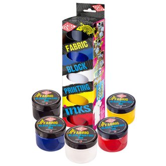 Essdee nyomdafesték készlet, textilre - 150 ml, 5 db