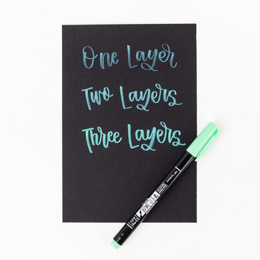 Tombow Fudenosuke ecsetfilc - pasztell színek