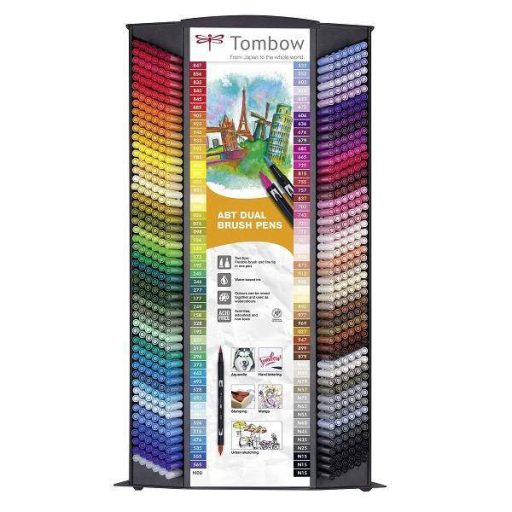 Tombow ABT Dual Brush Pen - Kéthegyű filctoll, színenként