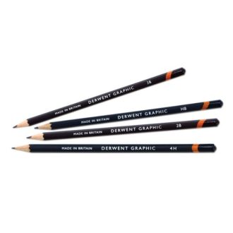 Derwent grafitceruza - többféle keménységben