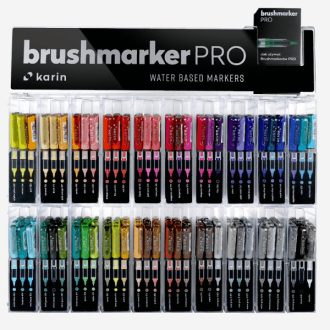 Karin Brushmarker PRO ecsetfilc (60 színben választható)