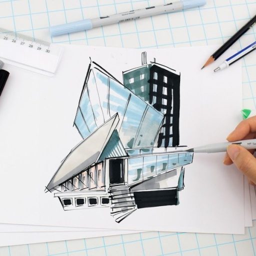 Tombow ABT PRO kéthegyű alkoholos ecsetfilc, színenként