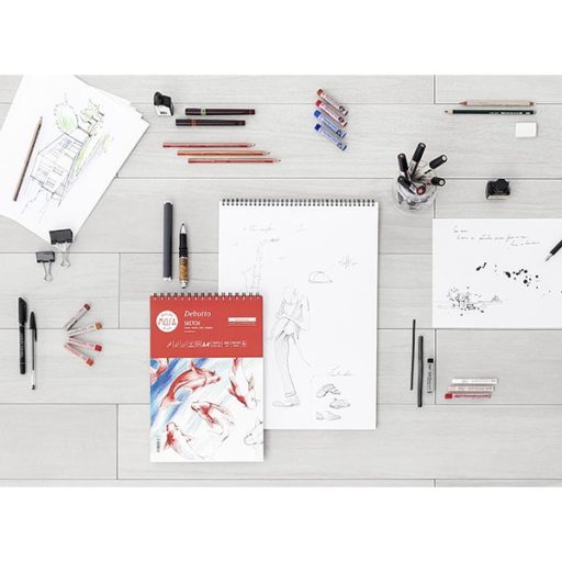 MUSA Imago vázlatfüzet, 105 g, spirálos, több méretben