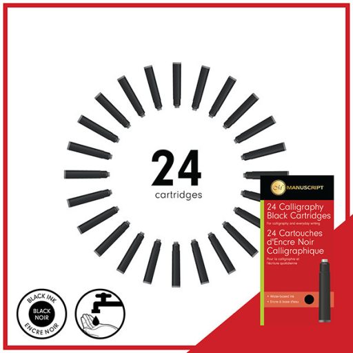 Manuscript tintapatronok, 24 db-os készlet - több színben