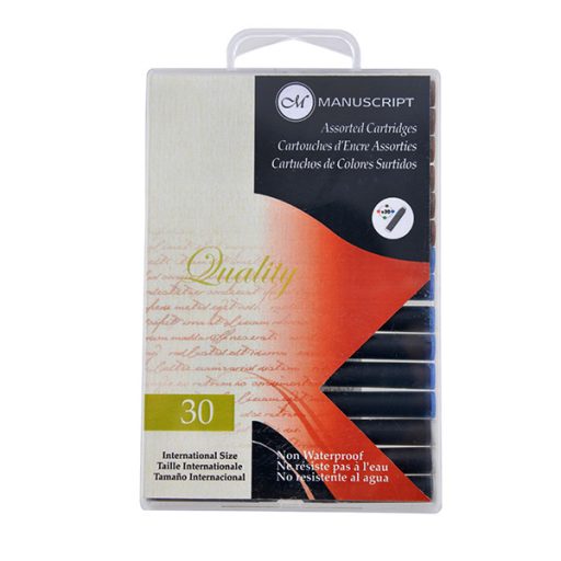 Manuscript tintapatronok, 24 db-os készlet - több színben