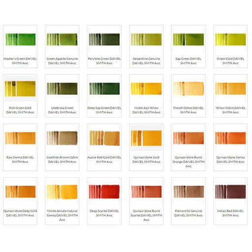 Daniel Smith tubusos akvarellfesték, színenként - 5 ml