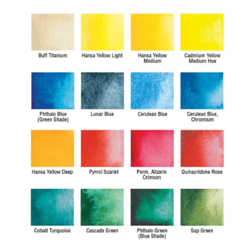 Daniel Smith akvarellfesték, félszilkés