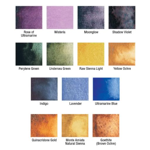 Daniel Smith akvarellfesték, félszilkés