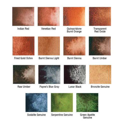 Daniel Smith akvarellfesték, félszilkés