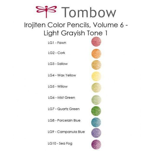 Tombow Irojiten színesceruza, színenként