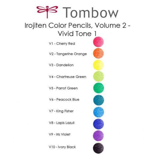 Tombow Irojiten színesceruza, színenként
