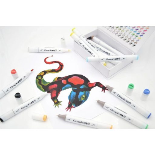 GRAPH'IT Brush kétvégű alkoholos marker