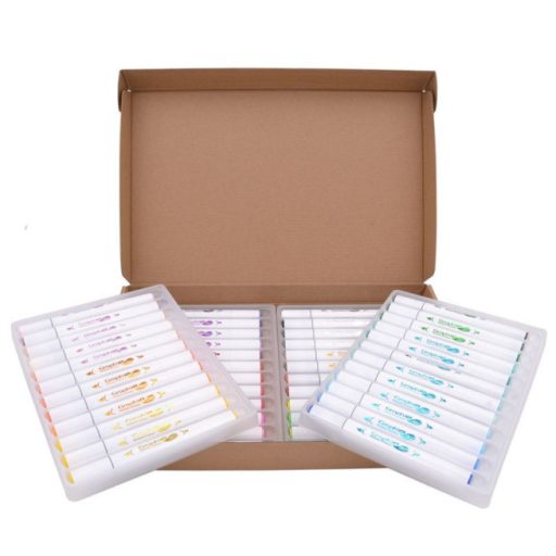 GRAPH'IT GO kétvégű akrilfilc készlet - 48 db-os, Mystery Coloring