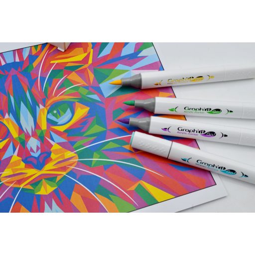 GRAPH'IT GO Marker számfestő készlet - Mandala