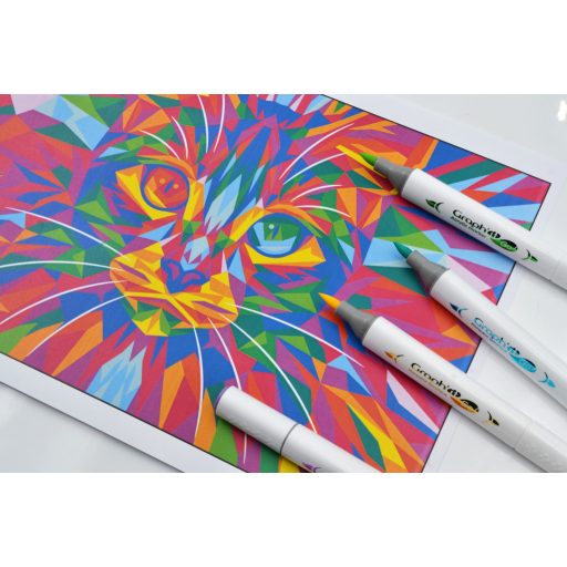 GRAPH'IT GO Marker számfestő készlet - Mandala