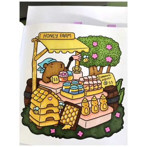 GRAPH'IT kétvégű alkoholos marker, 24 db-os készlet - Cosy Time