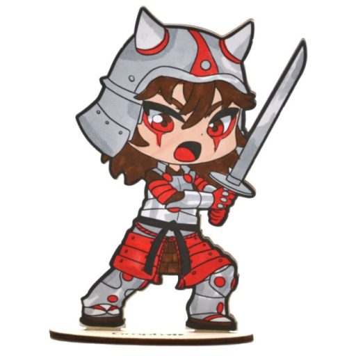 GRAPH'IT Chibi figura színező készlet - Samurai