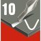 Essdee linómetsző kés - többféle, No. 10