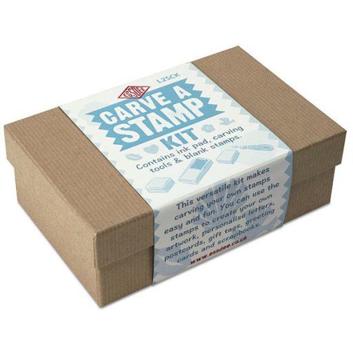 Essdee 'Carve a Stamp' linómetsző készlet, nyomda készítéshez
