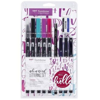 Tombow Lettering Set - haladó készlet kézíráshoz