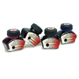 Manuscript töltőtoll tinta, 30 ml - 4 darabos készlet