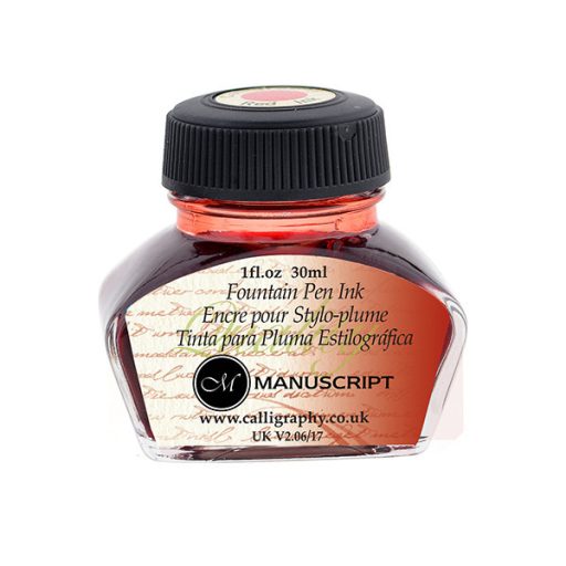 Manuscript töltőtoll tinta, 30 ml - 4 darabos készlet