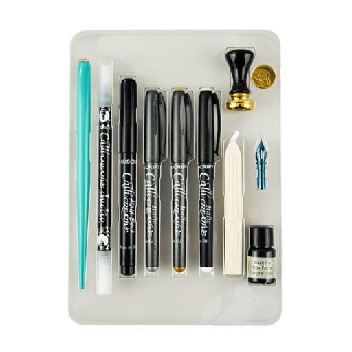 Manuscript Wedding Lettering & Sealing készlet