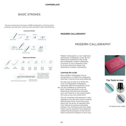 Manuscript Class - Kalligráfia kezdőkészlet