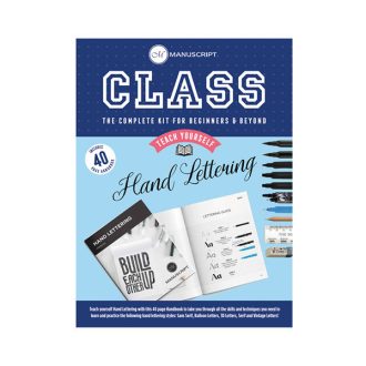 Manuscript Class - Hand lettering kezdőkészlet
