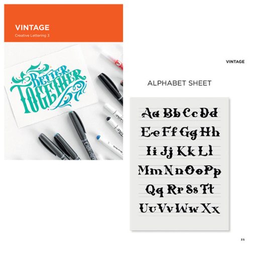 Manuscript Class - Hand lettering kezdőkészlet