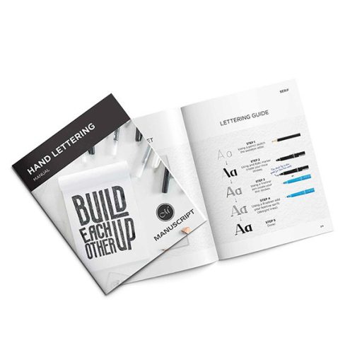 Manuscript Class - Hand lettering kezdőkészlet