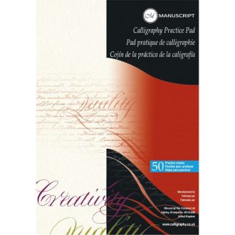 Manuscript kalligráfia gyakorló papír tömb