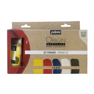 Pébéo Origin akrilfesték készlet - 5 x 60 ml