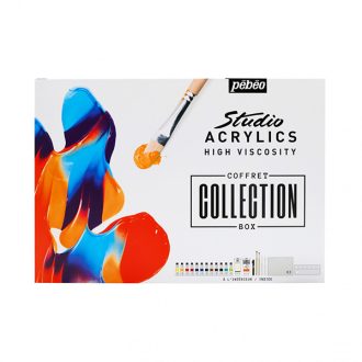 Pébéo Studio akrilfesték Collection - komplett készlet