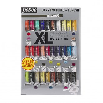 Pébéo XL Fine olajfesték, 20 ml - 30 darabos készlet