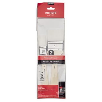   Pébéo Nylon ecsetkészlet, alapozáshoz, lakkozáshoz - 2 db
