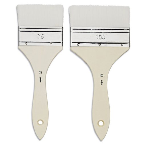 Pébéo Nylon ecsetkészlet, alapozáshoz, lakkozáshoz - 2 db, széles