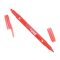 Tombow TwinTone kéthegyű marker színenként, 25 - Red
