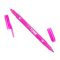 Tombow TwinTone kéthegyű marker színenként, 80 - Fuchsia Pink
